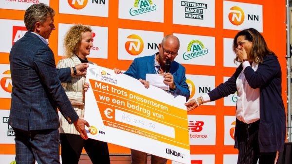 Bedrag NN Marathon Rotterdam LINDA.foundation