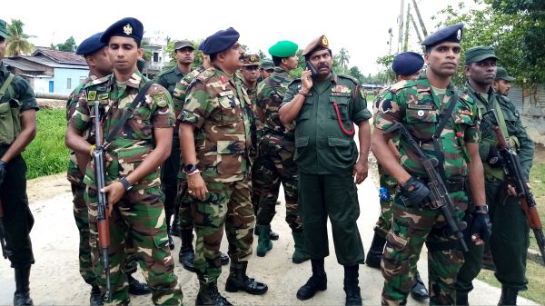 Sri Lanka doden inval