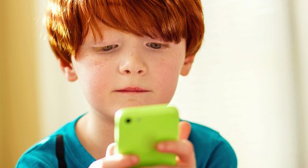 Kinderen op WhatsApp