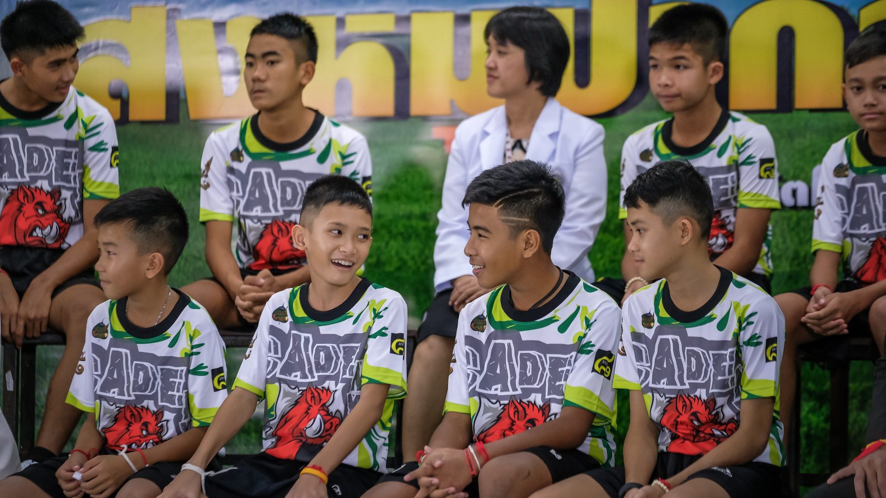 Thaise voetballers uit grot in één klap rijk door mini-serie