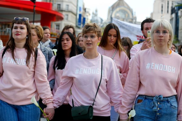 BELGIUM - CRIME - VIOLENCE - WOMEN - MARCH