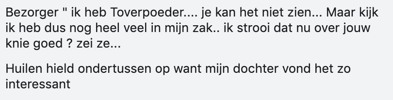 Postbezorger reactie 2