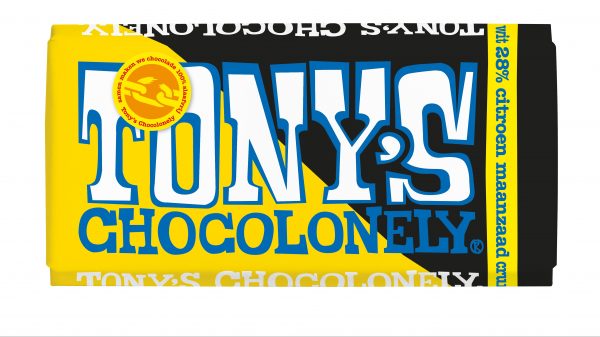 Tony's Chocolonely nieuwe smaak citroen maanzaad