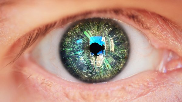 bionisch oog blind zien