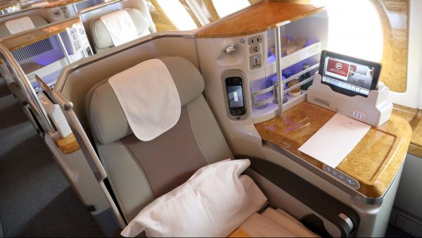 Goedkopere business class Emirates