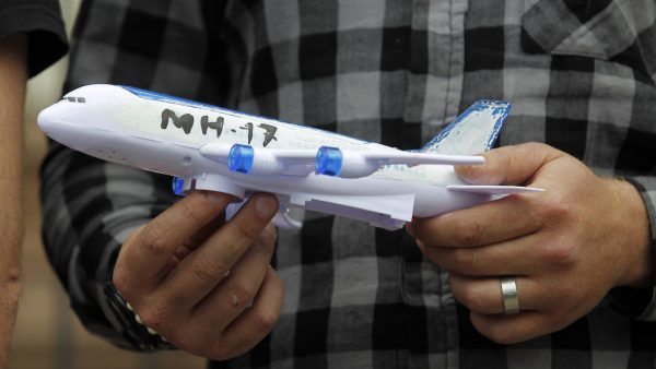 Modelvliegtuigje MH17