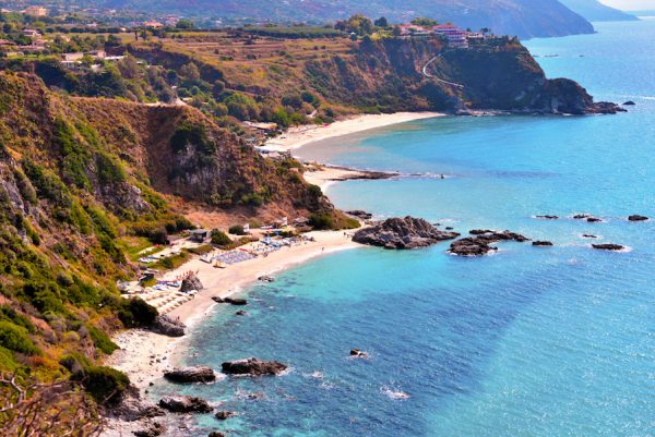 mooiste stranden italie/capo vaticano