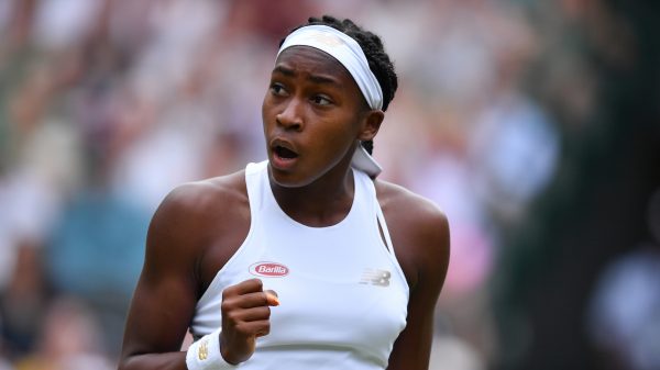 Cori Gauff op Wimbledon