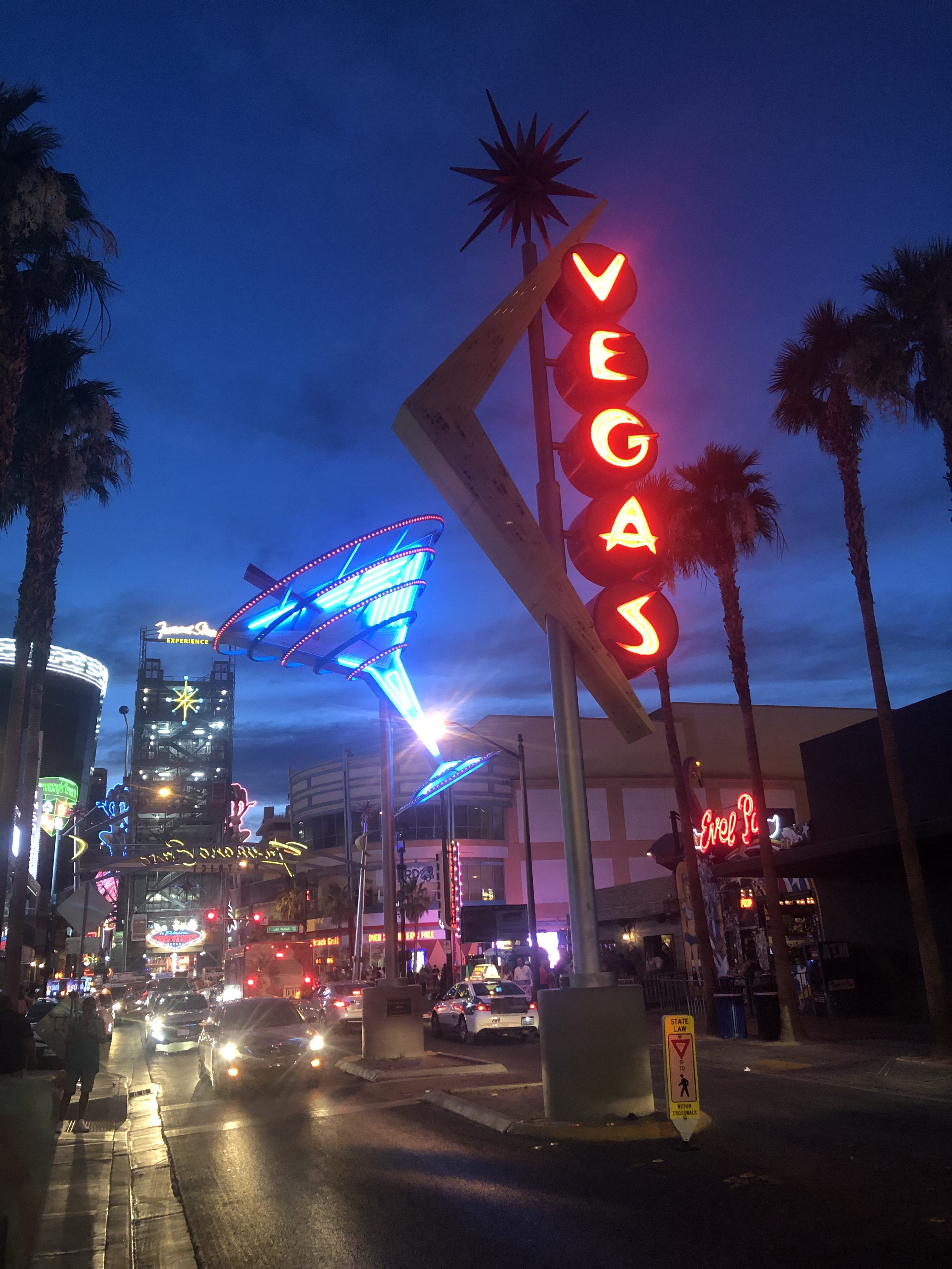 Las Vegas avond