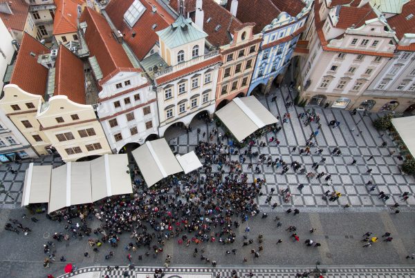 Praag oud plein Foter