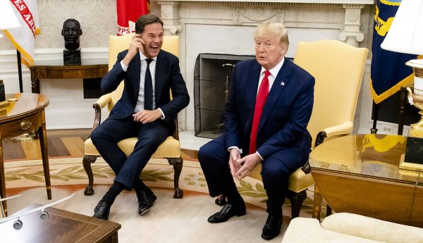 Trump en Rutte zijn afgelopen jaren vrienden geworden