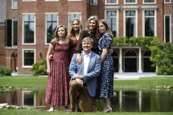 zomerfotosessie koninklijke familie