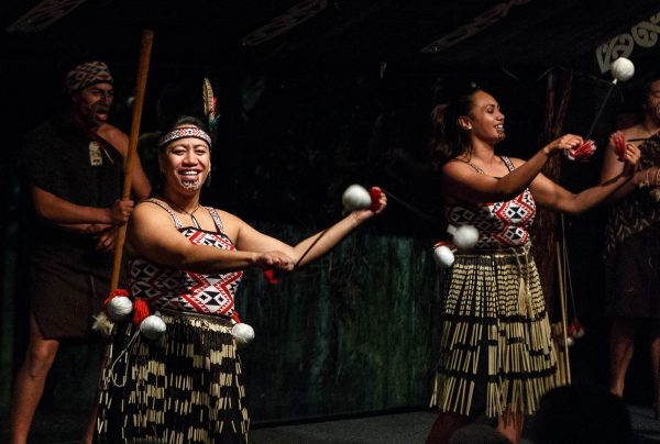 Tamaki Maori Village foter