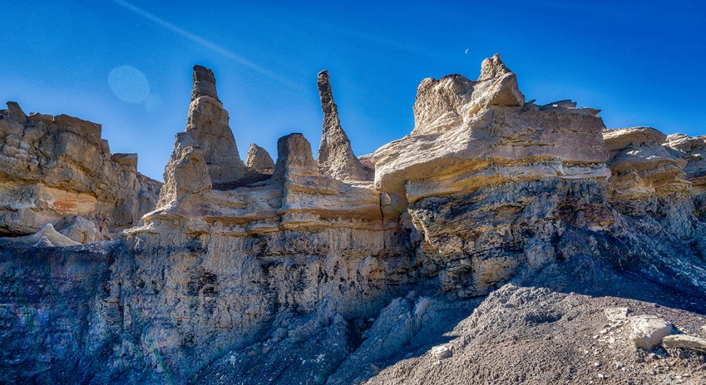 Vergeet een reis naar Mars en bezoek de Bisti Badlands in de VS