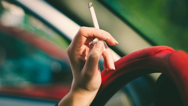 roken in auto rookverbod
