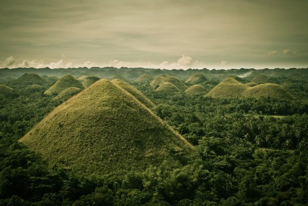 Chocolate hills gekke plekken