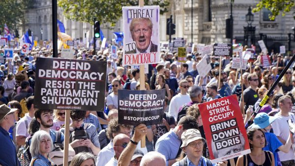 Brexit protest