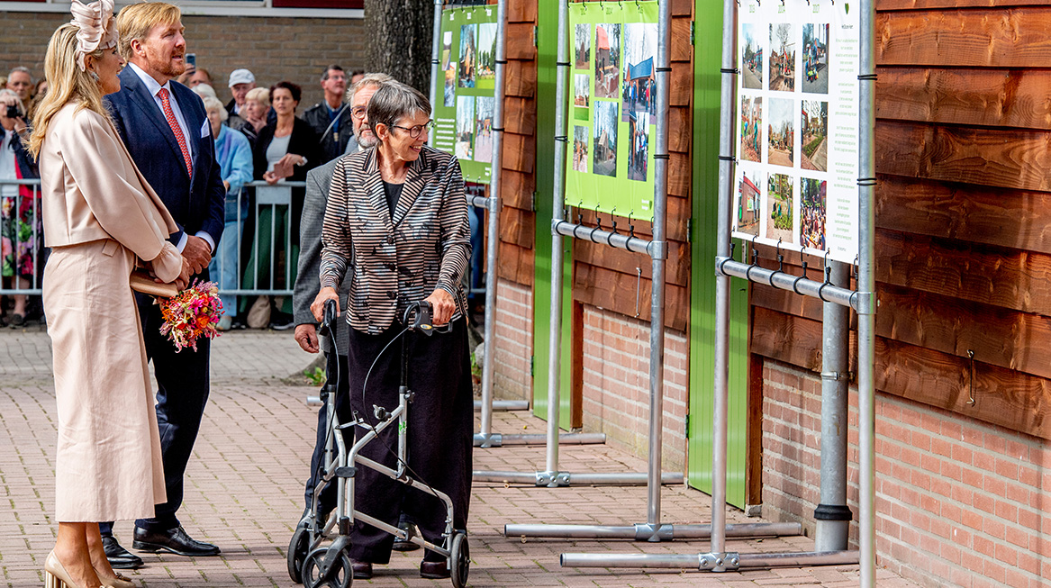 Koningspaar bezoekt Zuidwest-Drenthe Jetta Klijnsma