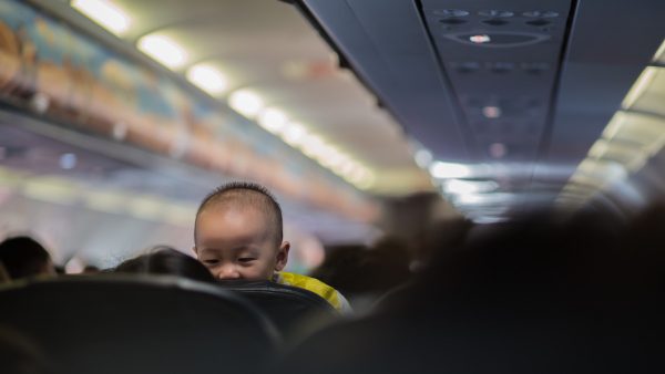 Japan Airlines baby stoel
