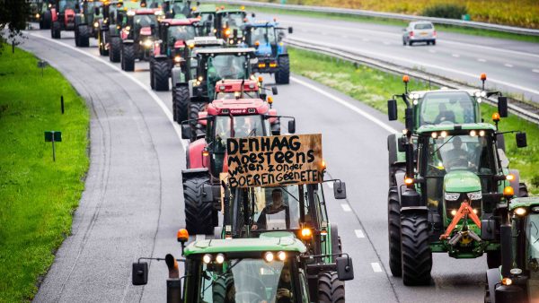 Boeren protesteren in Den Haag