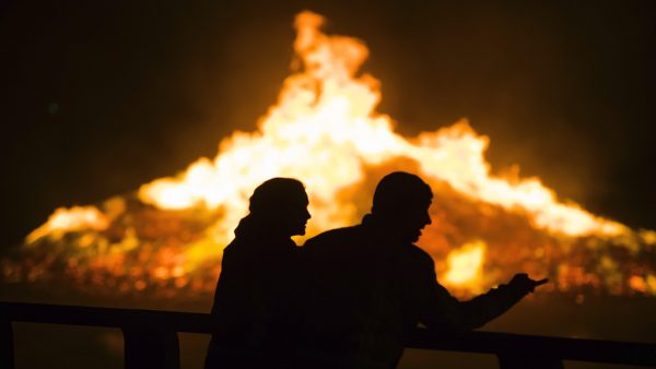 Scheveningen vreugdevuur