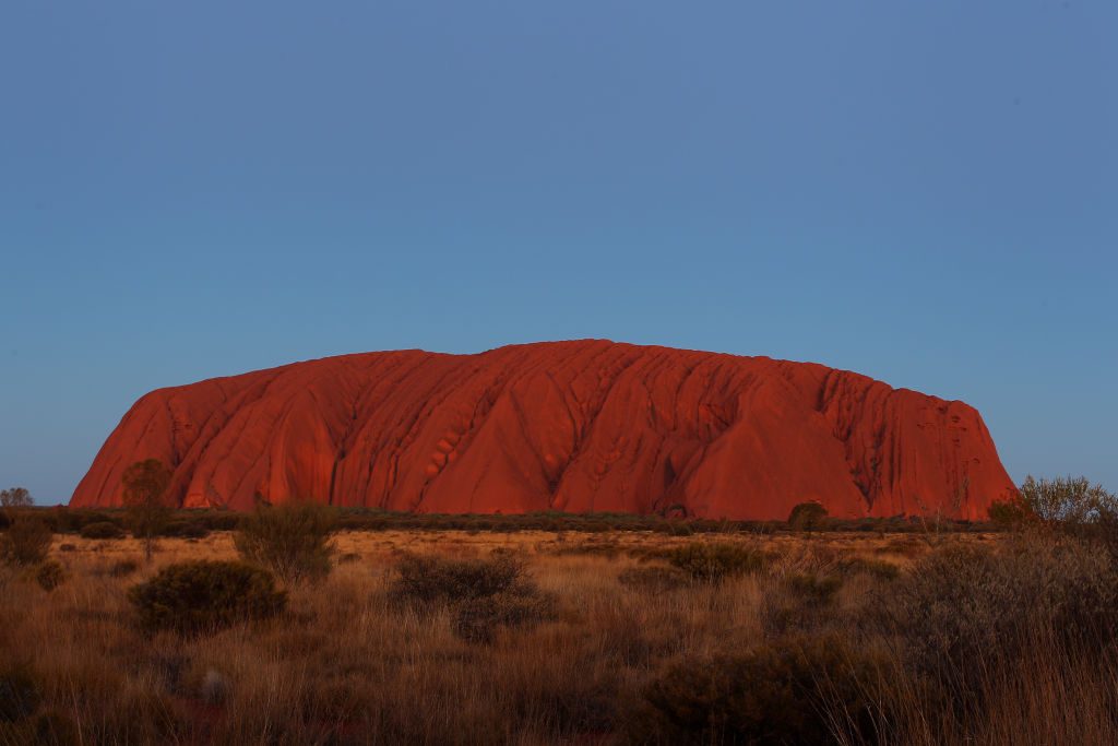 Uluru ayers rock klimverbod