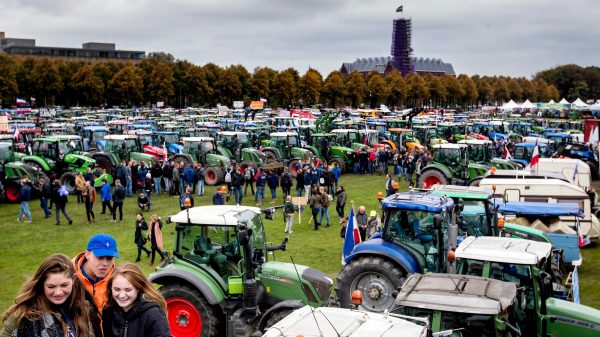 Boeren protesteren Den Haag