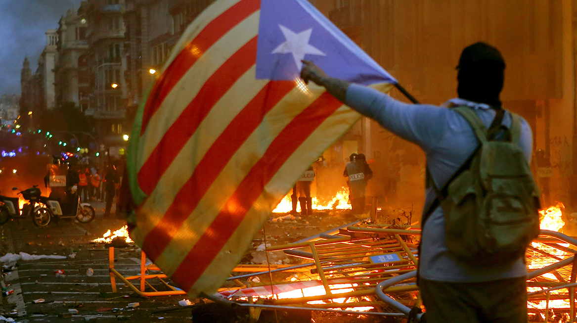 Demonstraties Catalonië lopen uit de hand