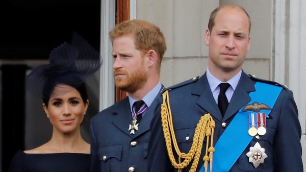 prins william zou zich zorgen maken om de gesteldheid van zijn broer harry en zijn vrouw Meghan