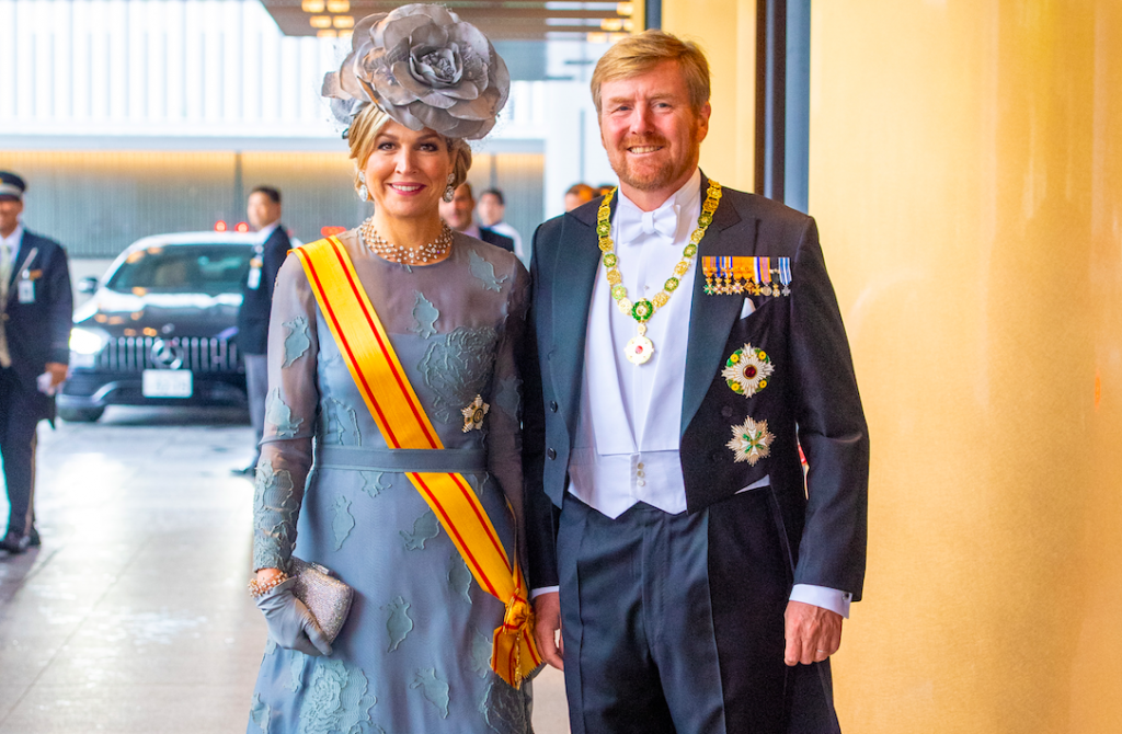 Maxima en Willem-Alexander aanwezig bij inhuldiging japanse keizer