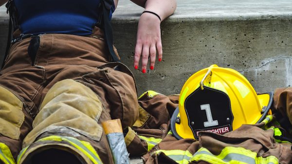 brandweer Augsburg eerbetoon brandweermannen