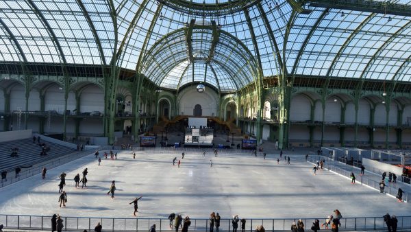 schaatsbaan Parijs in Grand Palais