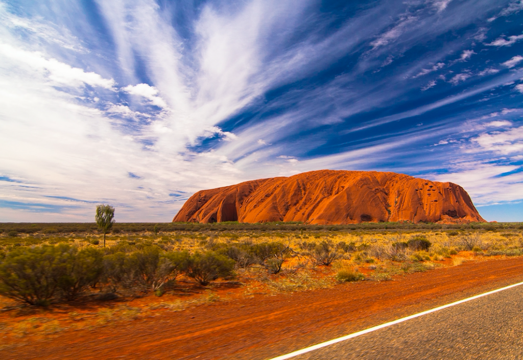 Australische wildernis man gered