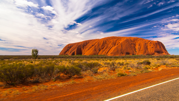 Australische wildernis man gered