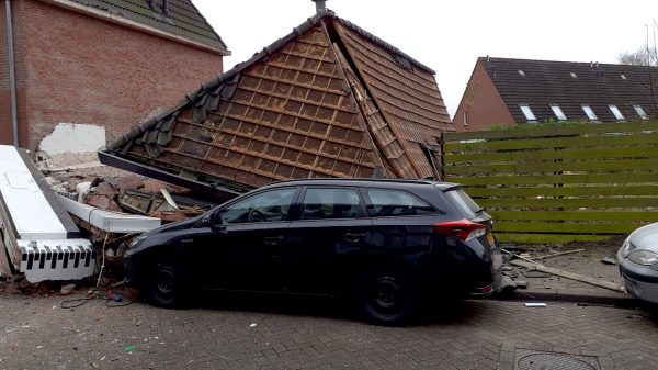 Pand in Coevorden ingestort door explosie, meerdere gewonden