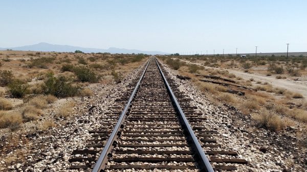treinroute door Australië