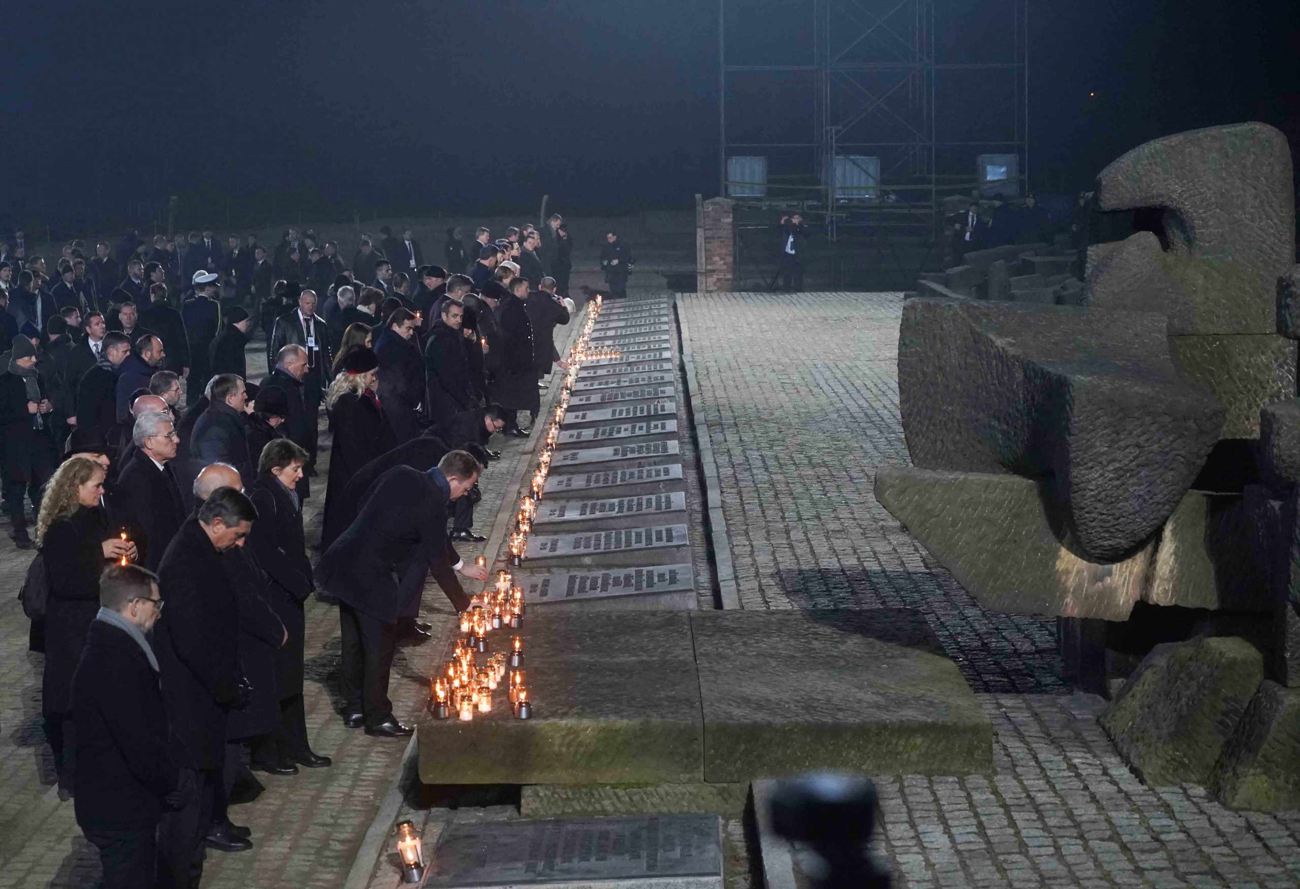 75 jaar vrijheid herdenking AUschwitz.