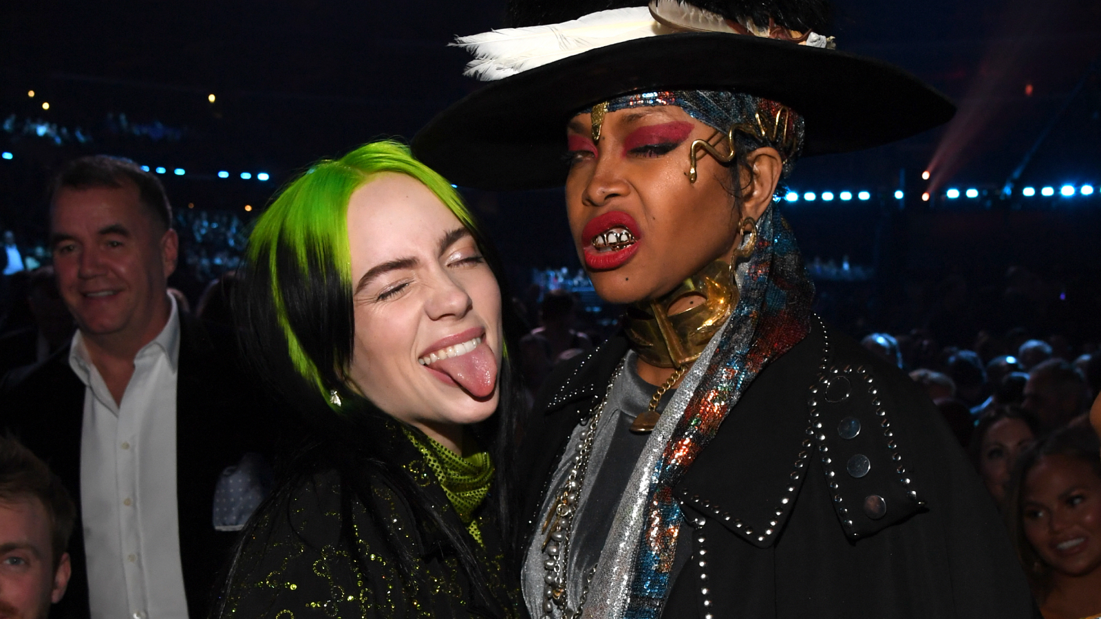 Billie Eilish seat-filler Terry George wordt gezien als opa Grammy