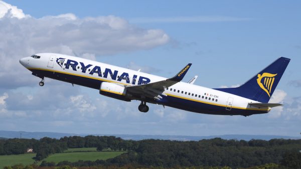 Ryanair misleidende reclames niet zo groen