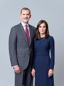 2020-02-10 21:08:30 epa08209994 A handout photo made available by Spanish Royal House shows Spain's King Felipe VI (L) and Queen Letizia posing for an official portrait at Zarzuela's Palace in Madrid, Spain, 10 February 2020.  EPA/Estela de Castro HANDOUT EMBARGOED UNTIL 10 FEBRUARY 2020 AT 23:59 pm . NO CROPPING. The photograph must not be enhanced","manipulated or modified in any manner or form and must include all of the individuals in the photograph when published** HANDOUT EDITORIAL USE ONLY/NO SALES