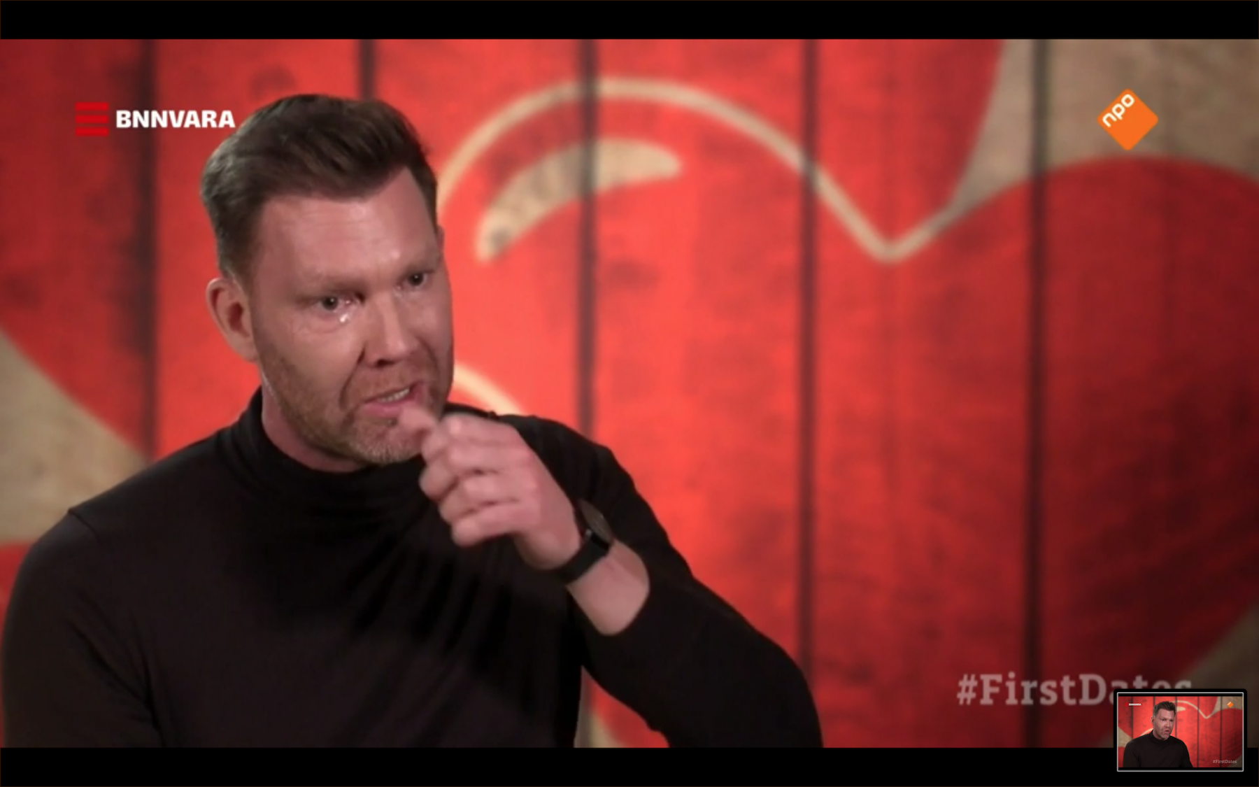 Sipke jan bousema in tranen first dates