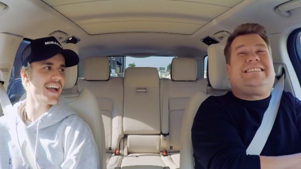 james corden carpool karaoke justin bieber