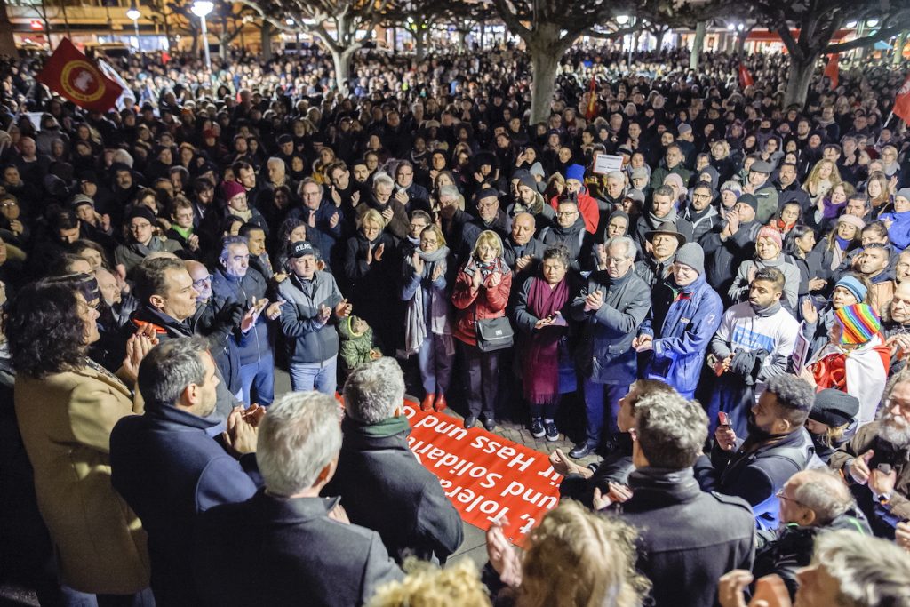 Schietpartij Hanau herdenking