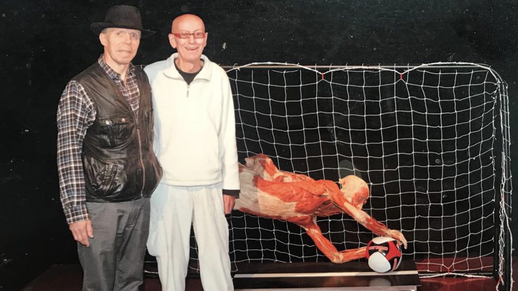 Henk Winters met Gunter von Hagens