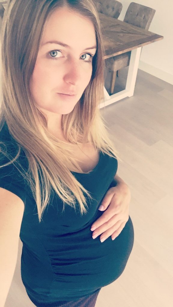 Nadine 38 weken zwanger van baby in stuitligging