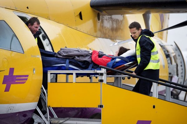 Eerste - en enige - gipsvlucht van het jaar komt aan in Rotterdam