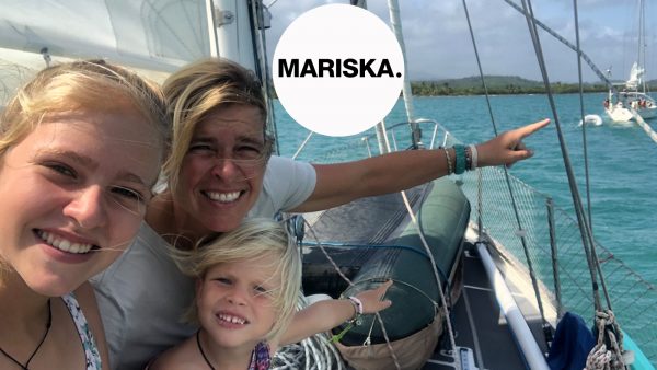 Mariska catamaran zeilen wereldreis familie