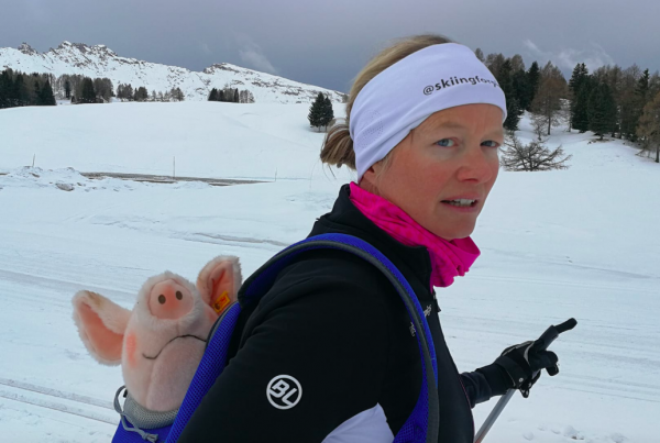Esther Kef (40) langlauft als eerste ter wereld Italiaanse Alpen