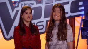 Talentvolle zusjes Sarah (13) en Romy (14) stralen in 'The Voice Kids'