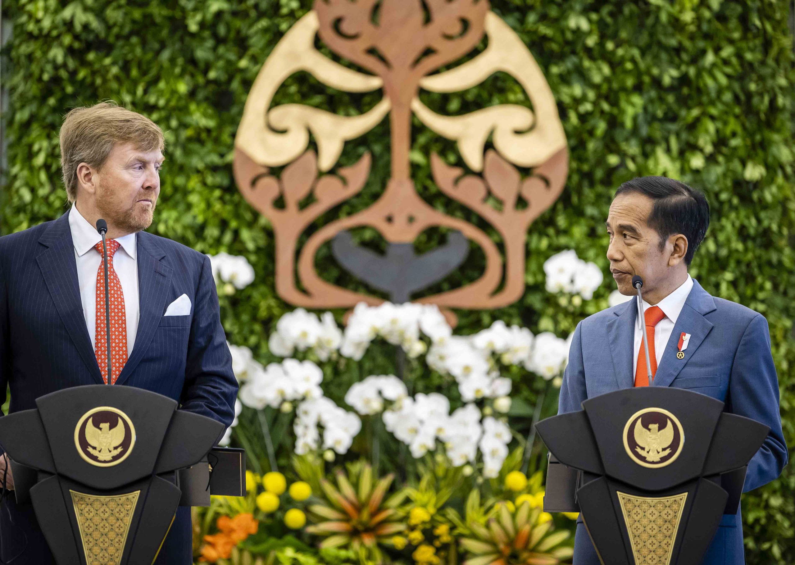 Koning Willem-Alexander spreekt spijt uit om geweld Nederland oorlog Indonesie